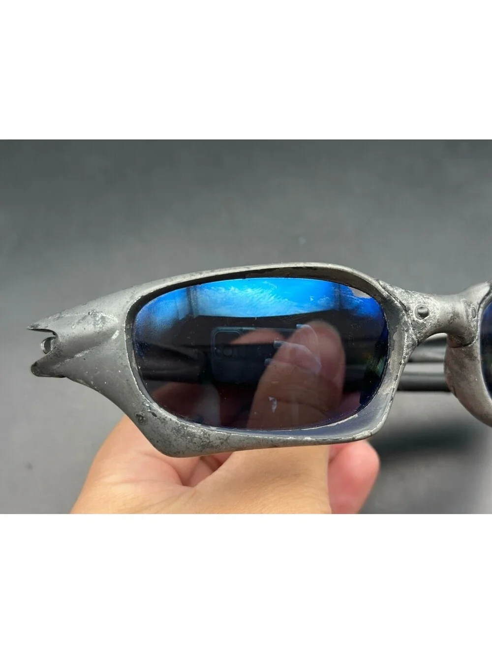 Oakley Mag Switch Titanium Copper/Ice Iridium Lenses